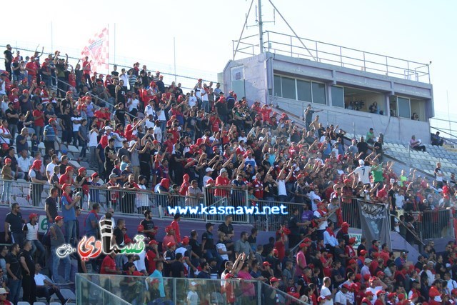 فيديو : الحسم النهائي ينتقل الى ارض الناصرة يوم الثلاثاء بعد التعادل 1-1 واكثر من 4500 مشجع ساند الفريق القسماوي 